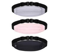 Borsa da donna, anti Theft Belt Purse, regolabile in vari materiali, impermeabile resistente per attività di sopravvivenza, ideale per sport, viaggi, avventure all'aperto, 23,62-47,24 pollici, Nero