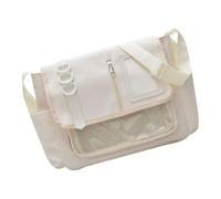 Borsa da donna Bella Itabag Casual Crossbody Bag Fashion School Bag Stile Giapponese Borsa a tracolla per display Pin Borsa a tracolla Bella Itabag Moda Borsa a tracolla per Pin Display, Ow, One Size