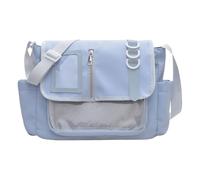 Borsa da donna Bella Itabag Casual Crossbody Bag Moda Scuola Stile Giapponese Spalla Per Pin Display Stili Giapponesi Crossbody Itabag Bella Spalla Per Ragazza, Blu, One Size