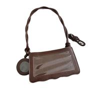 Borsa da donna Bella Itabag PU Leather Crossbody Moda Incontri Spalla semplice per display Pin Bella Itabag Pu Pelle Spalla Semplice Crossbody Moda Incontri, Colore caffè., One Size