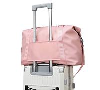 Borsa da donna, borsa sportiva in tessuto Oxford, scomparti per vestiti asciutti e bagnati, borsa sportiva per uomini e donne, sport, palestre Delr, Sport libero borsa da ginnastica, 1