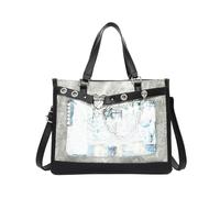 Borsa da donna di grande capacità borsa a tracolla bella borsa a tracolla stile giapponese borsa a tracolla borsa in pelle PU borsa a tracolla borsa per la spesa, Nero , Organizer per borse