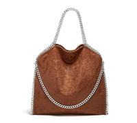 Borsa da donna di grande capacità, borsa a tracolla, borsa a tracolla alla moda, borsa a catena per donne, regalo di compleanno, F, 1
