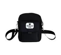 Borsa da donna di tutti i giorni Moda Crossbody Telefono Elegante Messaggeri Tinta unita Spalla Per Viaggio Quotidiano Donne Messenger Stili Giapponesi Spalla, Nero , One Size