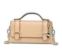 Borsa Da Donna Firenze Piccola In Vera Pelle Taupe OTF841I6