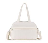 Borsa da donna impermeabile grande borsa buffer borsa sportiva bagaglio a mano per viaggi e allenamento, bianco, 400*280*190mm, Tendenze
