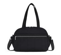 Borsa da donna impermeabile grande borsa buffer borsa sportiva bagaglio a mano per viaggi e allenamento, Nero , 400*280*190mm, Tendenze