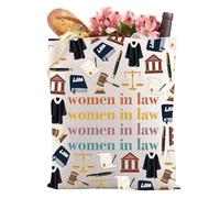 Borsa da donna in giurisprudenza regalo per avvocato per donne scuola di giurisprudenza studente regalo di laurea avvocato regali avvocato riutilizzabile borsa della spesa, Borsa tote 11women in Law 3