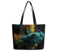 Borsa da donna in pelle, borsa a tracolla in pelle da donna colorata con stampa liquida borsa a tracolla in pelle borsa in pelle borse in pelle borse in pelle, borsa da donna in pelle, 29* 34* 14 cm