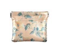 Borsa da donna in pelle con fiori rustici e piante, borsa organizer unica per donne, ragazzi e ragazze, Piante Fiori Rustici, 4.33"(L) x 3.74"(W) x 0.39"(H), classico