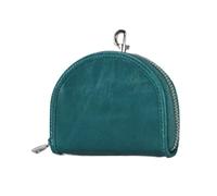 Borsa da donna in pelle di nicchia borsa per cambio borsa piccola e squisita borsa per monete mini portafoglio certificato sacchetto di stoccaggio, Azzurro chiaro, Semplice