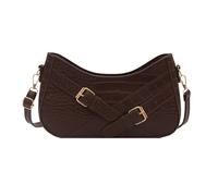 Borsa da donna in stile coreano a spalla semplice borsa ascellare in pelle PU Crossbody ascella pendolarismo per le donne di tutti i giorni spalla alla moda semplice borsa ascellare stili coreani