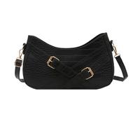 Borsa da donna in stile coreano a spalla semplice borsa ascellare in pelle PU Crossbody ascella pendolarismo per le donne di tutti i giorni spalla alla moda semplice borsa ascellare stili coreani