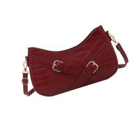 Borsa da donna in stile coreano a spalla semplice borsa ascellare in pelle PU Crossbody ascella pendolarismo per le donne di tutti i giorni spalla alla moda semplice borsa ascellare stili coreani