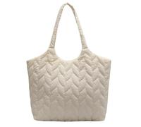 Borsa da donna in tela di spugna fuori borse per la spesa estiva, borse a tracolla, bianco