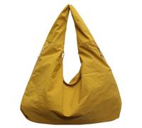 Borsa da donna in tinta unita textured Draped Tote Bag, Big Capacity Minimalist Versatile Shoulder Bag for Work & Daily Used, d
