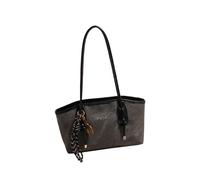 Borsa da donna moda borsa invernale ascella ascella retrò spalla verde ascella incontri shopping donne retrò ottavo inverno borsa grande capacità spalla, Nero