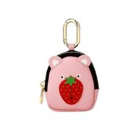 Borsa da donna modello Coquette con cerniera Y2k Dark Academia borsa per rossetto adolescenti Fairycore portachiavi mini portafoglio, Rosa, Taglia unica