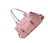 Borsa da donna per la notte, borsa da palestra, borsone da viaggio, week-end, borsa per la notte, 55 x 20 x 30 cm, borsa da trasporto per ospedale borsone rosa, Colore: A.