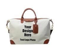 Borsa Da Donna Personalizzata Borsa Da Ballo In Tela Borsa per Esercizi Da Palestra Borsa Da Viaggio per Yoga Nome con Logo Stampato Color2,45 * 16 * 28cm