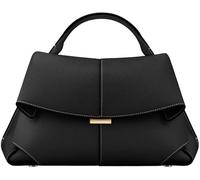 Borsa da donna plissettata, borsa alla moda a spalla singola, elegante design grigio, versatile per l'uso quotidiano per viaggi, lavoro o uscite casual