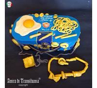 borsa da donna pochette rigida fashion fatta mano pop art occasione brand moda
