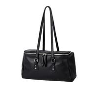 Borsa da donna Stile coreano Spalla Semplice Borsa in Pelle PU Ascella Signore Pendolarismo Elegante Ascella Donne Trendy Ascella Borsa Pendolarismo Stili Coreani Spalla, Nero , One Size