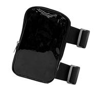 Borsa da donna Thigh, regolabile con cinturino da donna con cerniera, 7,09 x 4,72 x 1,77 pollici Compact Sturdy Unico Travel Leg Pack for Party, Carnival and Outdoor Adventures, Nero , Se référer au