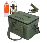 Borsa da escursionismo | Grande custodia per attrezzi da campeggio | Organizzatore di utensili da cucina per escursionismo di 36L con vassoio per emozionanti avventure all'aperto e, verde, Fare