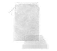Borsa da Filtro in Nylon da 10 Parti, Borsa per Filtro Riutilizzabile, Borsa da Filtro Succo con Cordone, Adatto per Succo di Yogurt, caffè E Verdure.