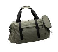 Borsa da fitness oversize con scomparto separato bagnato asciutto borsone da viaggio borsa per gli appassionati di palestra pieghevole organizer per attrezzature sportive, Verde, Bellezza di massa