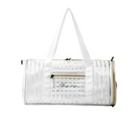 Borsa da fitness trasparente alla moda ad alta trasparenza per un'organizzazione rapida e facile, adatta per corsa, ciclismo e palestra, borsa da palestra in PVC, bianco, Bellezza di massa