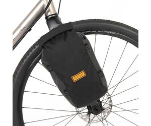 Borsa da forcella Restrap Switch Pannier 5L con supporto di fissaggio ( Black / 5 L | Hiplok )