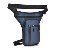 Borsa da gamba a goccia - Borsa da gamba per ciclismo all'anca | 30 x 18 x 2 cm | Confezione accessori moto | Borsa da gamba con tenuta regolabile per bollitore chiave impermeabile cellulare
