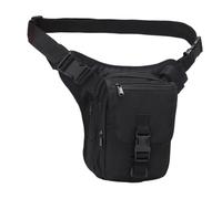 Borsa da gamba a tracolla in tessuto Oxford, multiuso, per equitazione,