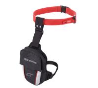 BORSA DA GAMBA ALPINESTARS ACCESS THIGH BAG ROSSO BIANCO NERO TOURING MOTO