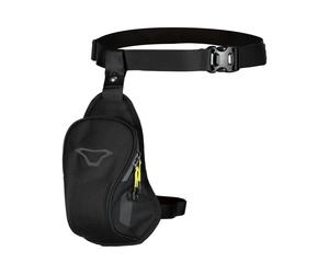 BORSA DA GAMBA BASIC MACNA 1656512 LEG BAG BLACK NERO VIAGGIO 3,5L TOURING