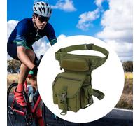 Borsa da gamba con tracolla regolabile, marsupio portatile per viaggi, pesca