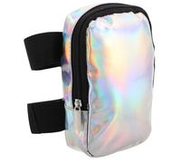 Borsa da gamba da donna con tracolla regolabile in PVC, marsupio, cintura per