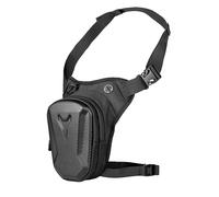 Borsa da Gamba Moto Impermeabile Zaino Nero Tracolla Ciclismo Bici Scooter