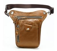 Borsa da gamba per escursionismo, zaino a vita, Borsa da gamba a goccia da uomo, borsa da cintura/gamba in vera pelle for motociclisti, borsa da gamba a goccia da uomo, marsupio da uomo, marsupio da c