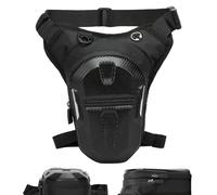 Borsa da gamba per uomo, impermeabile, con cintura in vita, multifunzione, regolabile, per moto, equitazione, escursionismo, ciclismo, campeggio, pesca, uomo e donna