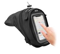 Borsa da gamba SBS con finestra capacitiva per smartphone 6" Nera