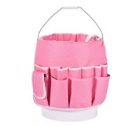 Borsa Da Giardinaggio Contenitore Resistente E Capiente A Secchiello | Borsa Tote Da Giardino Con Base Rinforzata E Maniglie Comode Per Interno Ed Esterno, Fai Da Te, Donne, Papà
