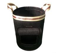 Borsa da giardinaggio in tessuto non tessuto, progettata per coltivare patate e patate dolci, supporta lo sviluppo robusto delle radici (30 x 25 cm)