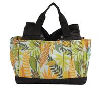 Borsa da giardino Borsa per attrezzi da giardino, organizer portatile da giardinaggio con tasche multiple, grande capacità, per attrezzi da giardinaggio all'aperto, materiale poliestere 600D, 34,3 x