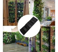 Borsa da giardino verticale premium per coltivare fiori verticalmente con 7 tasc