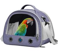 Borsa da gita per pappagalli, gabbia da viaggio per piccoli uccelli | Zaino leggero per pappagallo - Borsa a tracolla traspirante, borsa da gita per uccelli portatile e pieghevole per piccoli animali