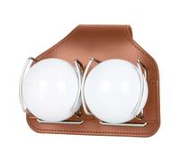 Borsa da golf - 23 x 13,6 cm, organizer portatile a mani libere con clip staccabile, borsa da golf portatile per garage, esterni, interni, simulatore di campo verde, pratica di colpire