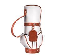 Borsa da golf da donna - Borsa a tracolla in pelle, piccola borsa da trasporto per palla da golf, trasporto palla da golf facile accesso, archiviazione compatta per tees e palline da golf accessori